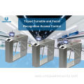 Tripod Turnstile Facial Recognition Access Control System